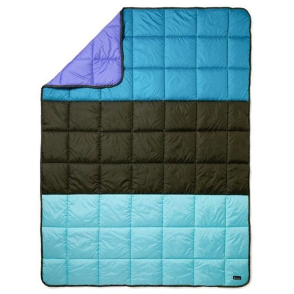 Camping Blanket Lightweight, Multifunctional Warm Puffy Outdoor Blanket with Snap Button, Water Repellent, Backpacking Quilt