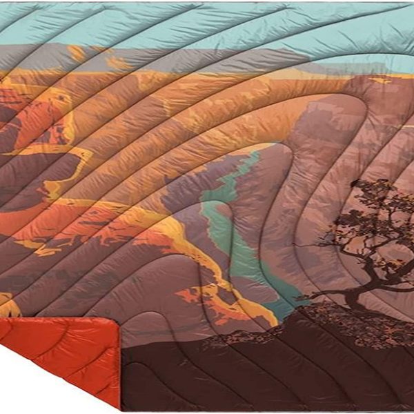 Factory Direct Camping Blanket Lightweight, Multifunctional Warm Puffy Outdoor Blanket